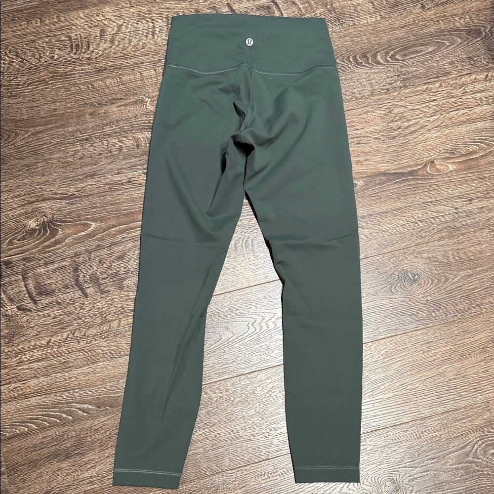 lululemon athletica Wunder Train 25” leggings | Smoked Spruce | size 6